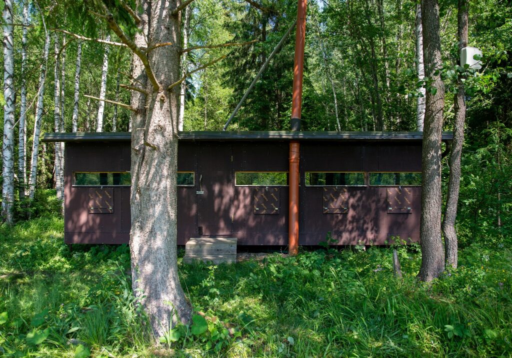 Bear Watching Hide of Alutaguse Estonia